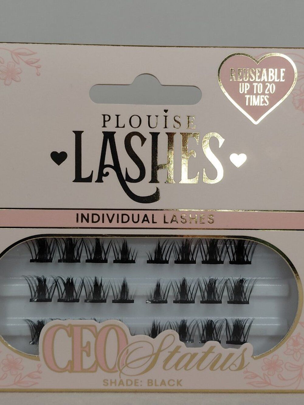 P.Louise - CEO Status Lashes – False Eyelashes (Black)